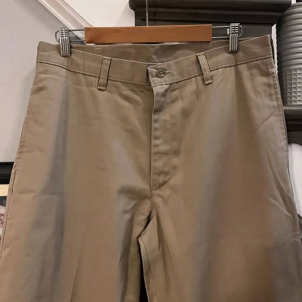 Wrangler Tan Five Star Premium Khaki Pants sz 34X32